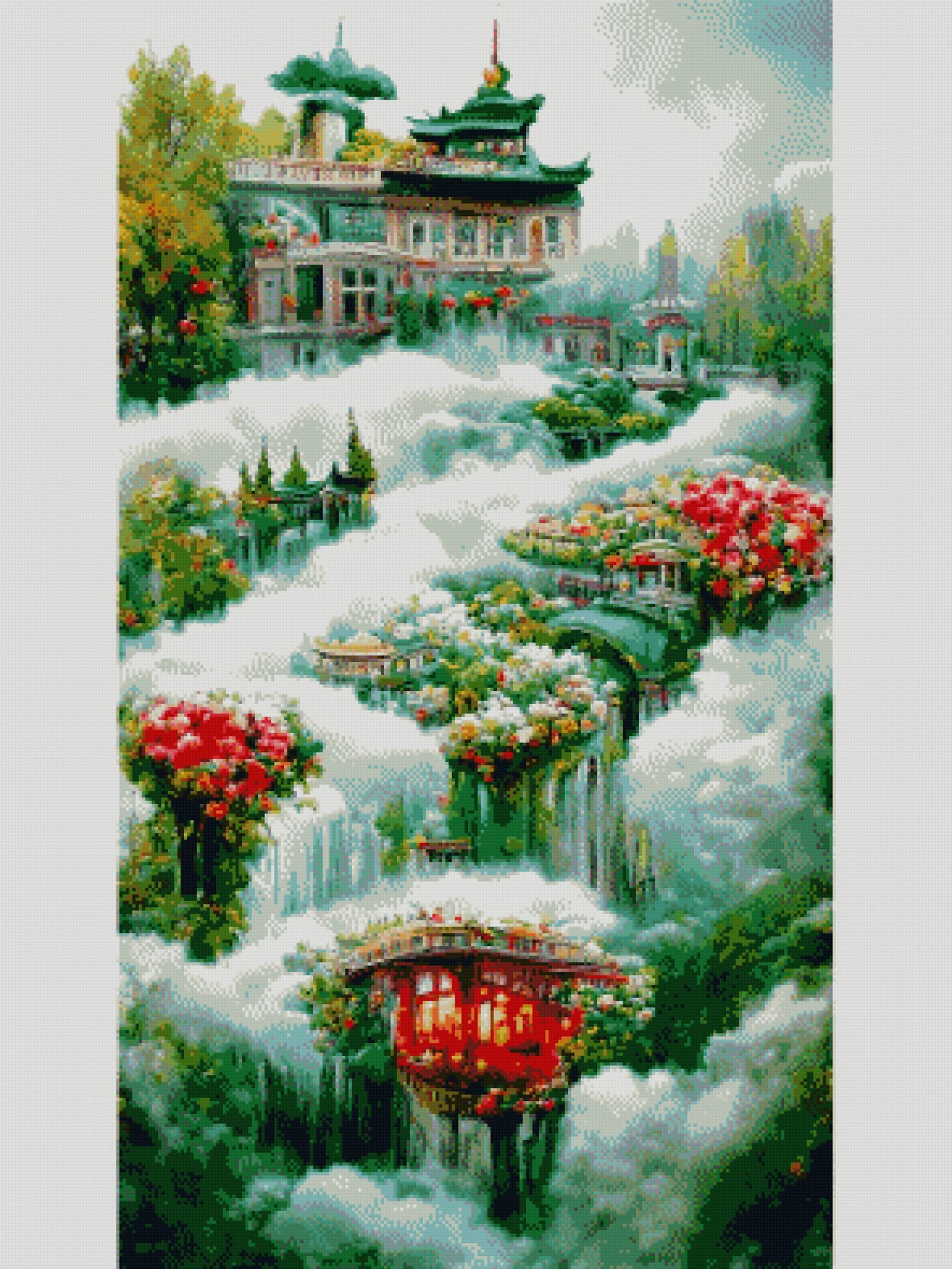 Full Round/Square Diamond Painting Kits | Scenery 40x70cm 50x80cm E