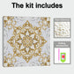 DIY Pearl Painting With Frame - Handmade Self-Adhesive Pearls - Mandala (25*25cm) D