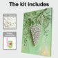 DIY Pearl Painting With Frame - Handmade Self-Adhesive Pearls - Grapes (30*40cm)