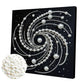 DIY Pearl Painting With Frame - Handmade Self-Adhesive Pearls - Vortex (30*30cm)