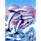 Diamond Painting Art Full Drill Dolphin lover