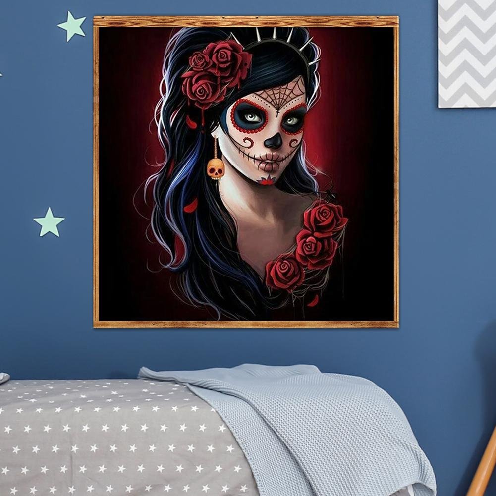 5D DIY Diamond Painting Kit - Full Round - Gothic Beauty
