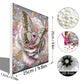 DIY Pearl Painting With Frame - Handmade Self-Adhesive Pearls - White Butterfly (25*25cm)