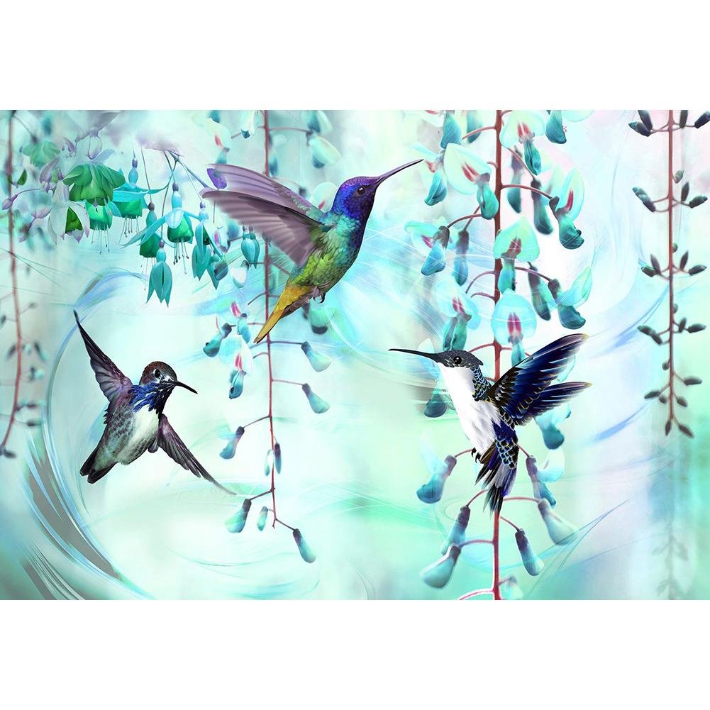 5D Diy Diamond Painting Kit Full Round Beads Bird