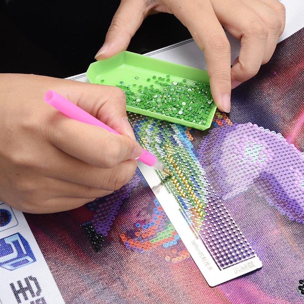 DIY Diamond Painting Tool Square Round Drill Ruler