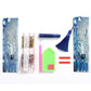 DIY Special Shape Diamond Painting Leather Bookmark Tassel Wolf Embroidery