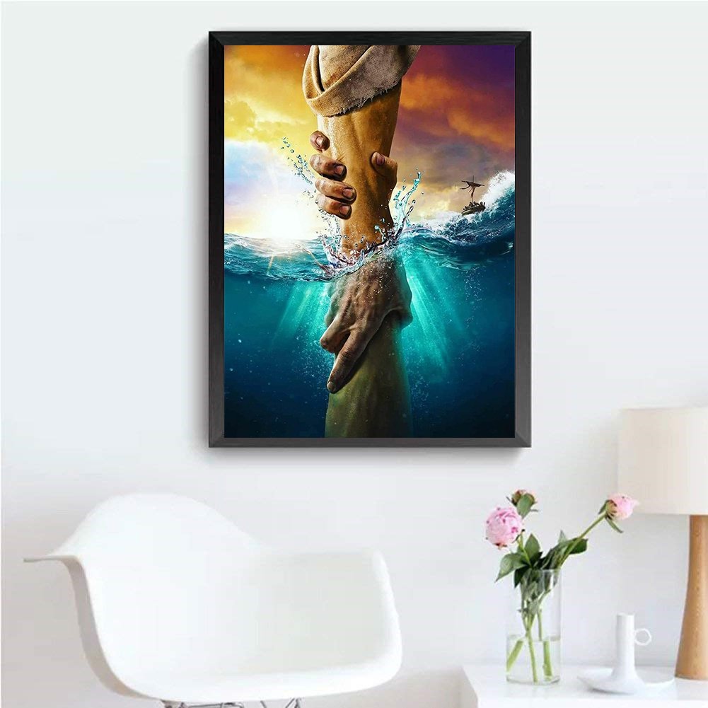 Diamond Painting - Full Round - Helping Hand