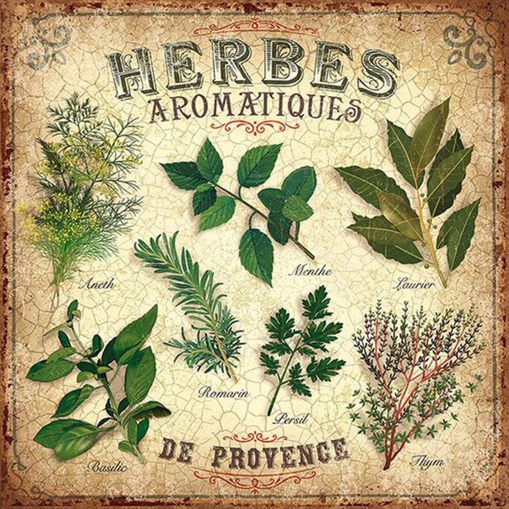 Diamond Painting - Full Round - Herbes