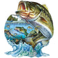 5D Diy Diamond Painting Kit Full Round Beads Fish