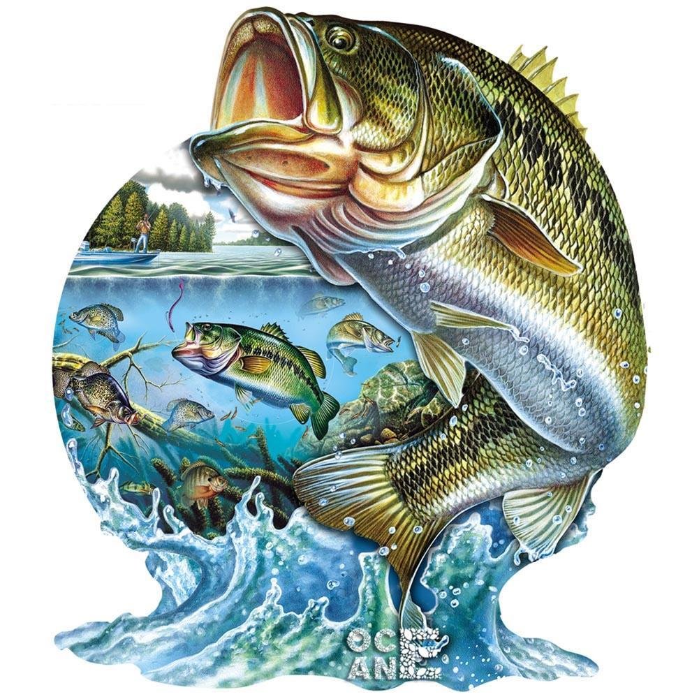 5D Diy Diamond Painting Kit Full Round Beads Fish