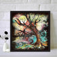 5D DIY Diamond Painting Kit - Full Round - Tree B