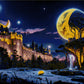 Full Round/Square Diamond Painting Kits | Castle B 40x70cm 50x80cm