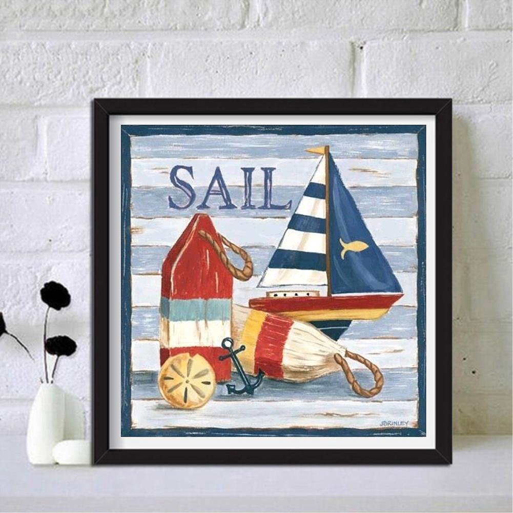 Diamond Painting - Full Round - Sail Oil Painting