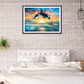 5D DIY Diamond Painting Kit - Full Round - Dolphin B
