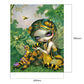 Hand Painted Picture Adults Children Gifts Abstract Acrylic Paint for  