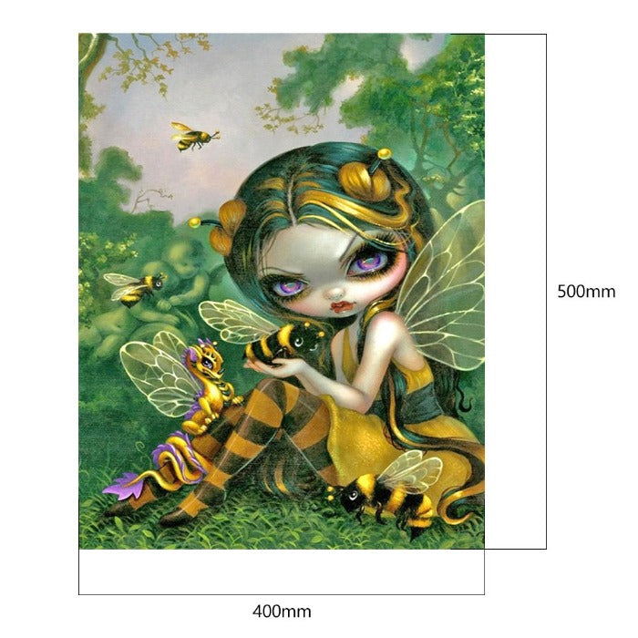 Hand Painted Picture Adults Children Gifts Abstract Acrylic Paint for  