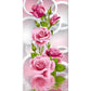 5D Diy Diamond Painting Kit Full Round Beads Pink Rose (30*50cm)