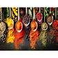 5D Diy Diamond Painting Kit Full Round Beads Seasoning