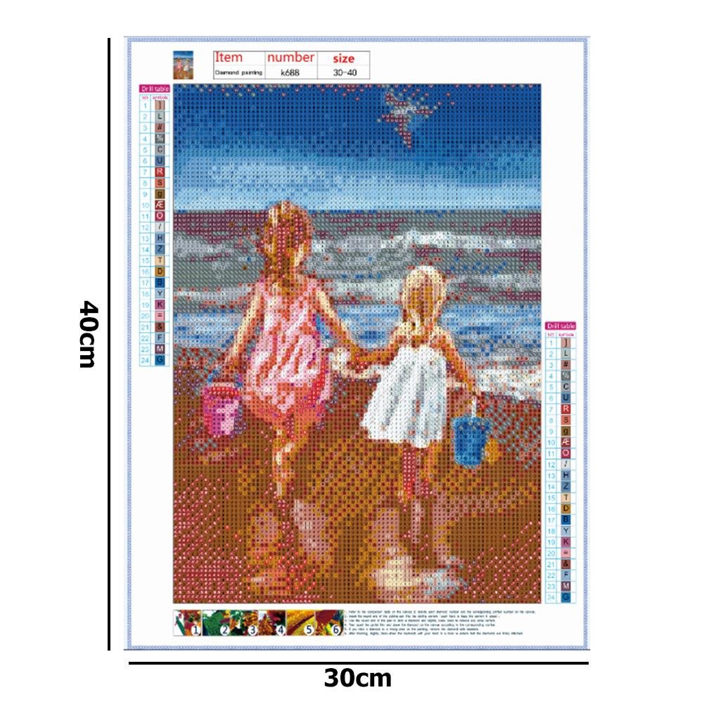 Diamond Painting - Full Round - Happy Sister