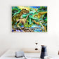 Diamond Painting - Full Round - Dinosaurs River