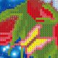 Diamond Painting - Partial Round - Red Rose 2