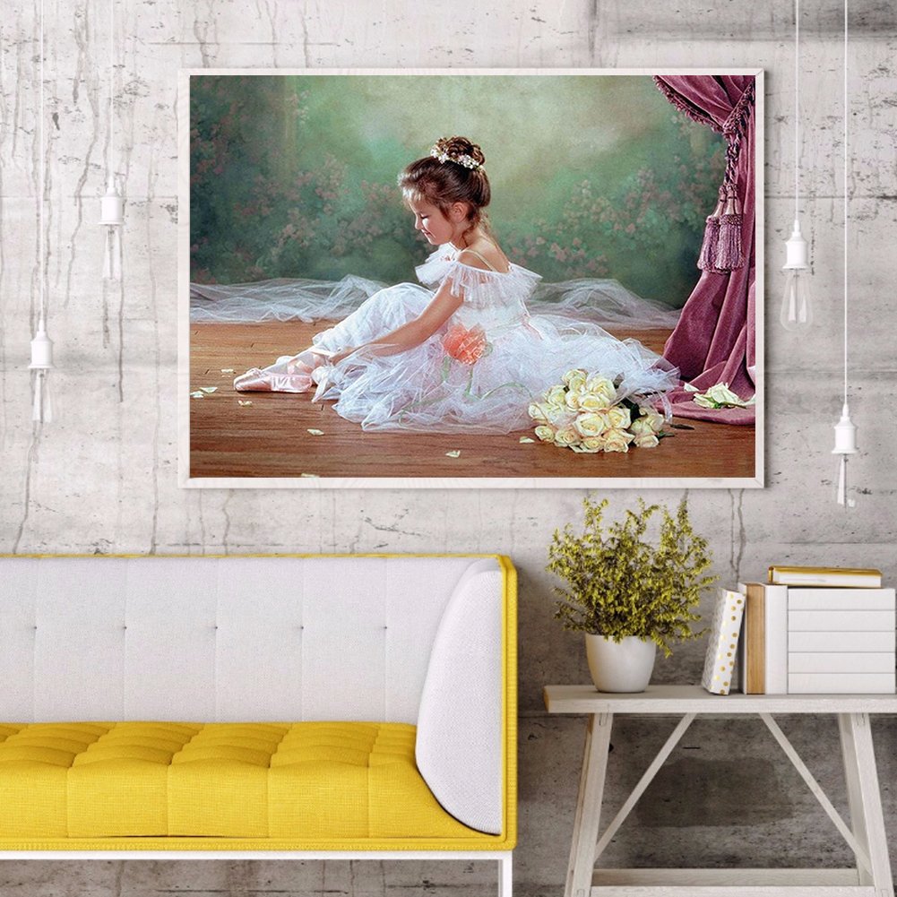 Diamond Painting - Full Round - Ballet Girl D