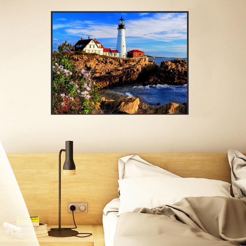 Diamond Painting - Full Round -  Lighthouse B