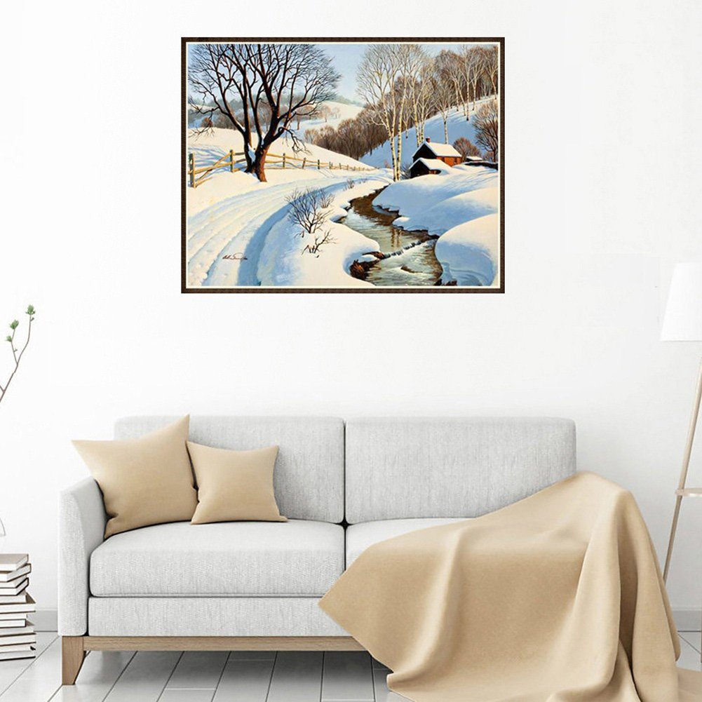 Diamond Painting - Full Round -  Season Scenery