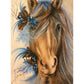 5D Diy Diamond Painting Kit Full Round Beads Horse Head