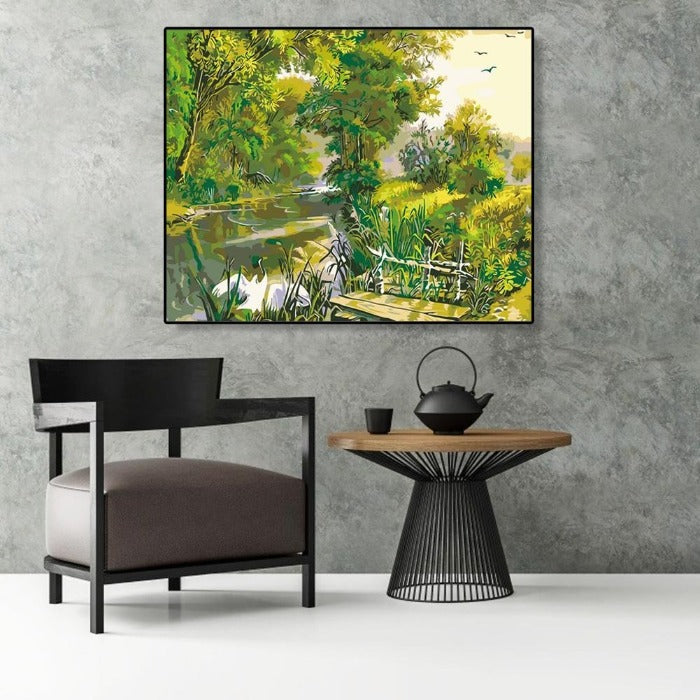 Canvas Oil Art Picture Craft Home Wall Decor Artwork