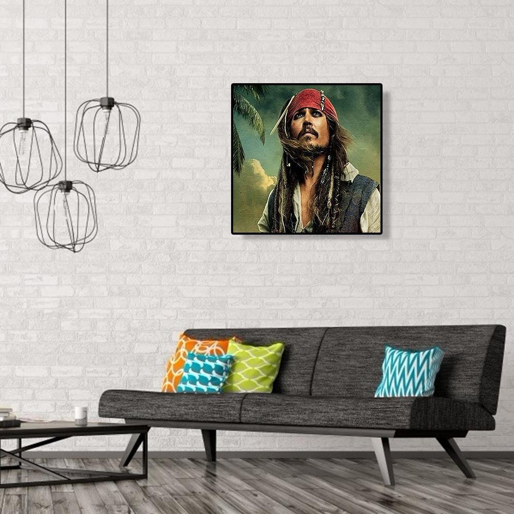 Diamond Painting - Full Round - Captain Jack