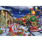 5D Diy Diamond Painting Kit Full Round Beads Happy Gifts Train