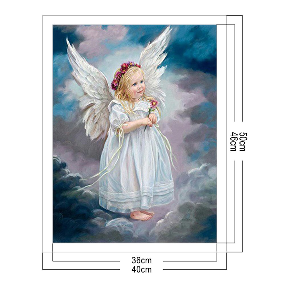 11ct Stamped Cross Stitch - Angel (40*50cm) C