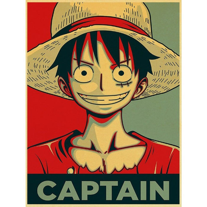 Cartoon Anime Canvas Painting Home Living Room Decoration