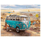 Paint By Number Oil Painting Seaside House Car (40*50cm)