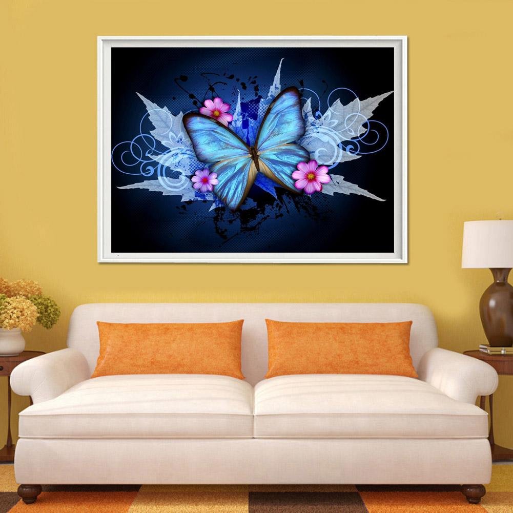 Diamond Painting - Partial Round - Butterfly A
