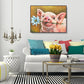 Diamond Painting - Full Round - Pig 3