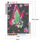 Diamond Painting - Full Round - Butterfly Flower