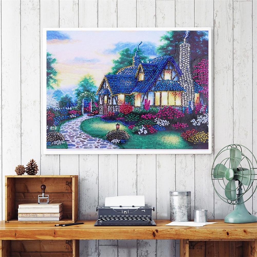 Diamond Painting - Crystal Rhineston - Country House