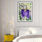 Diamond Painting - Full Round - Purple Cross