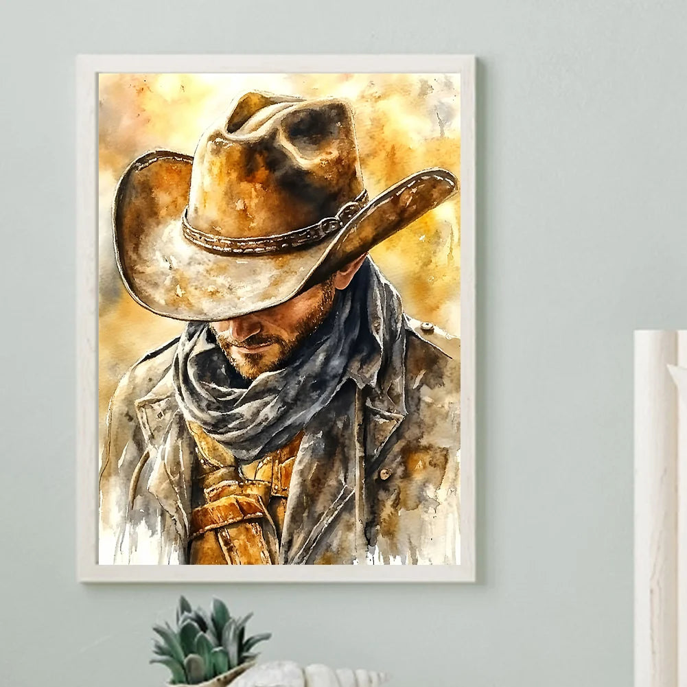 Diamond Painting - Full Round / Square - Cowboy