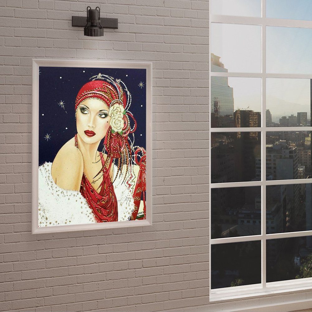 Diamond Painting - Full Round - Fashion Lady A