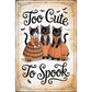 Diamond Painting - Full Round / Square - Halloween Three Cats (30*45cm)