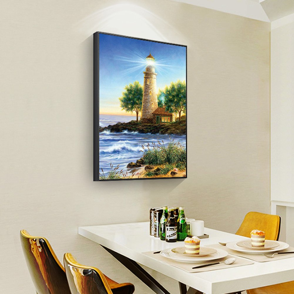 Diamond Painting - Full Round - Lighthouse E