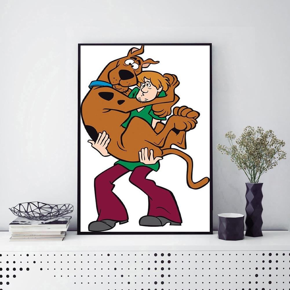 Diamond Painting - Full Round - Scooby Doo A