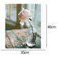 Hand Painted Drawing Acrylic Canvas Flower Wall Art Craft Decor