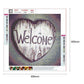 Diamond Painting - Full Round - Welcome 1