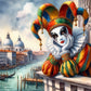 Diamond Painting - Full Round / Square - Riverside Clown