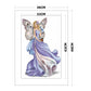 11CT Stamped Cross Stitch - Noblewoman(36*66CM) B