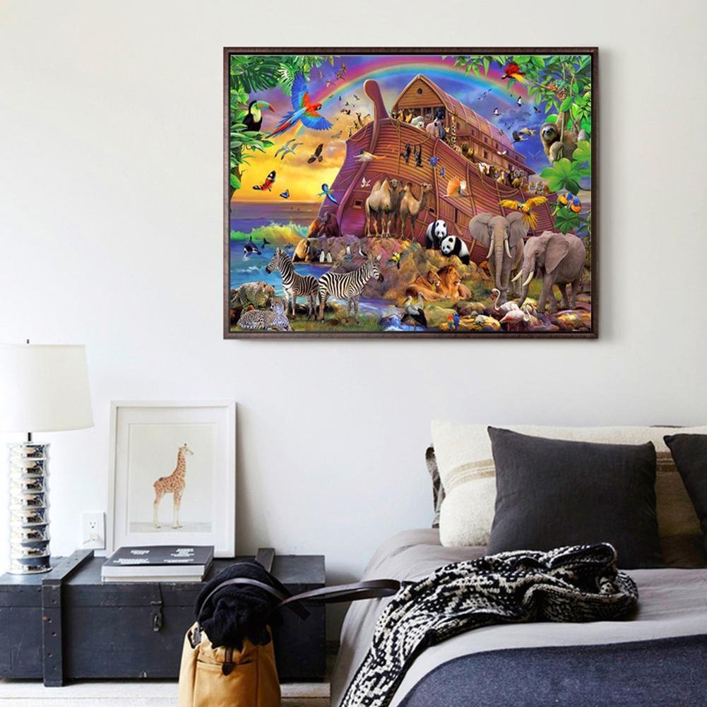Diamond Painting -Full Round - Animals Party